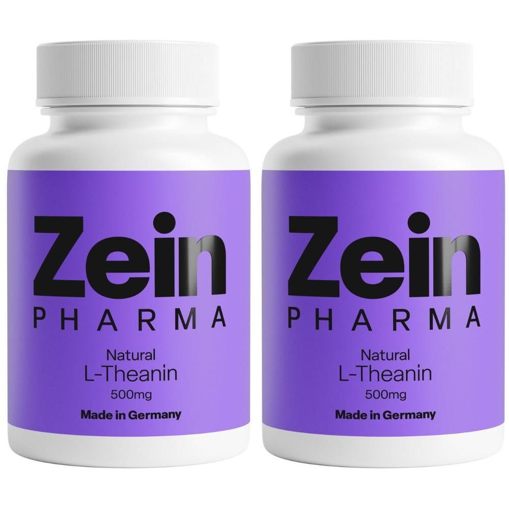 L-Theanin Natural Forte 500 mg Kapseln ZeinPharma 2x 2x90 St