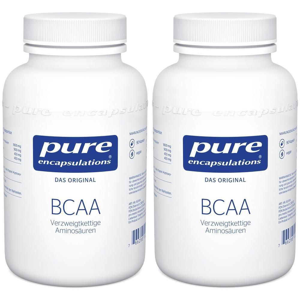 Pure Encapsulations Bcaa Verzweigtkett.AS Kapseln 2x 2x90 St