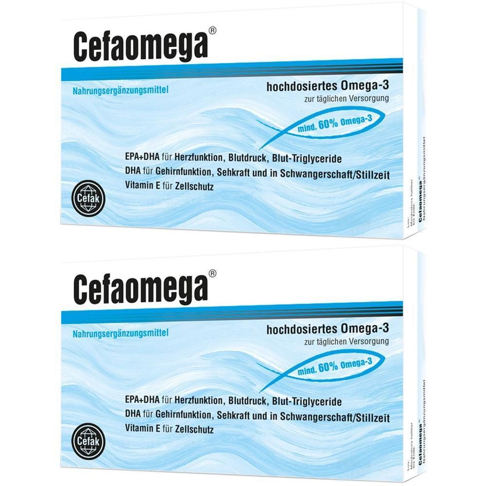 Cefaomega Kapseln 2x 2x90 St magensaftresistent