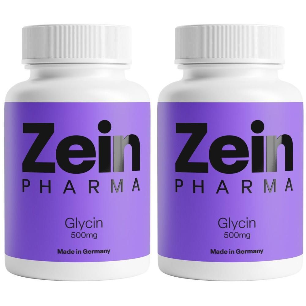 Glycin 500 mg in veg.HPMC Kapseln ZeinPharma 2x 2x120 St
