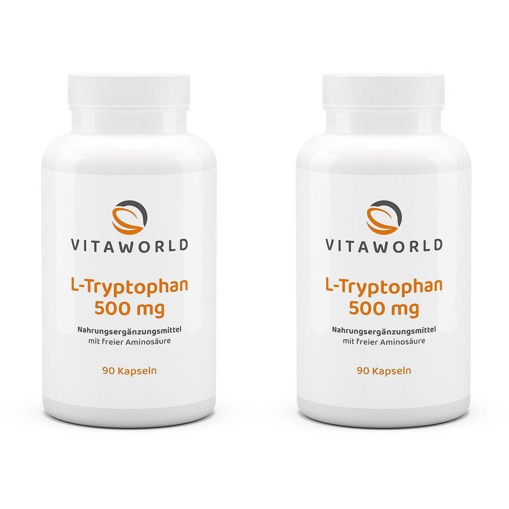 L-Tryptophan 500 mg Kapseln 2x 2x90 St