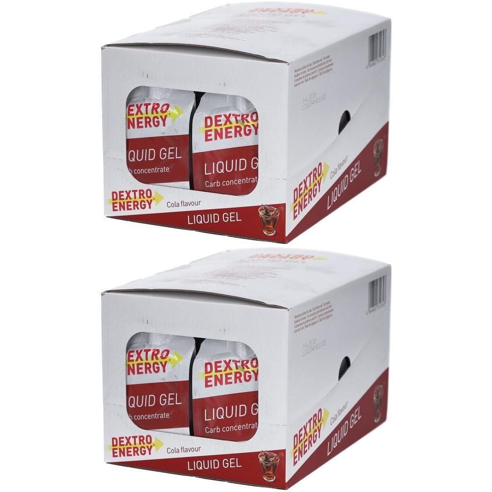 Dextro Energy Liquid Gel, Cola 2x 2x18x60 ml Gel