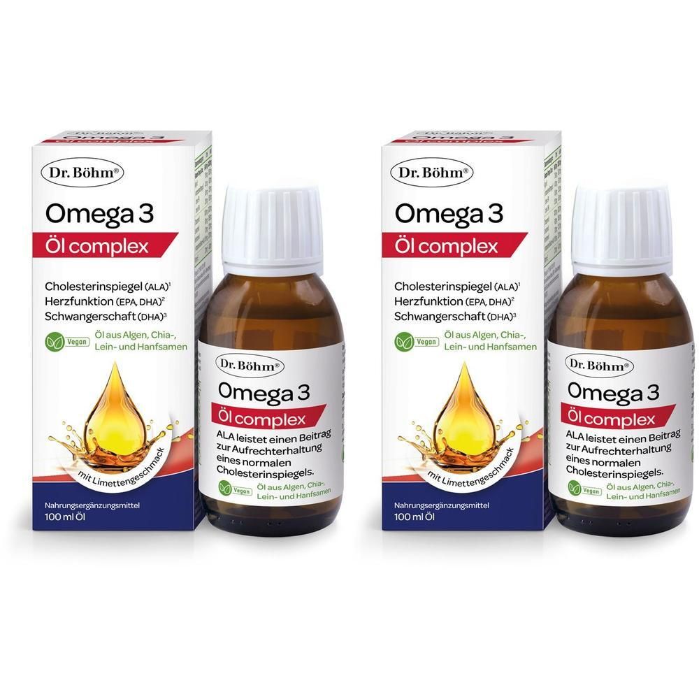 Dr.böhm Omega-3 Öl Complex 2x 2x100 ml