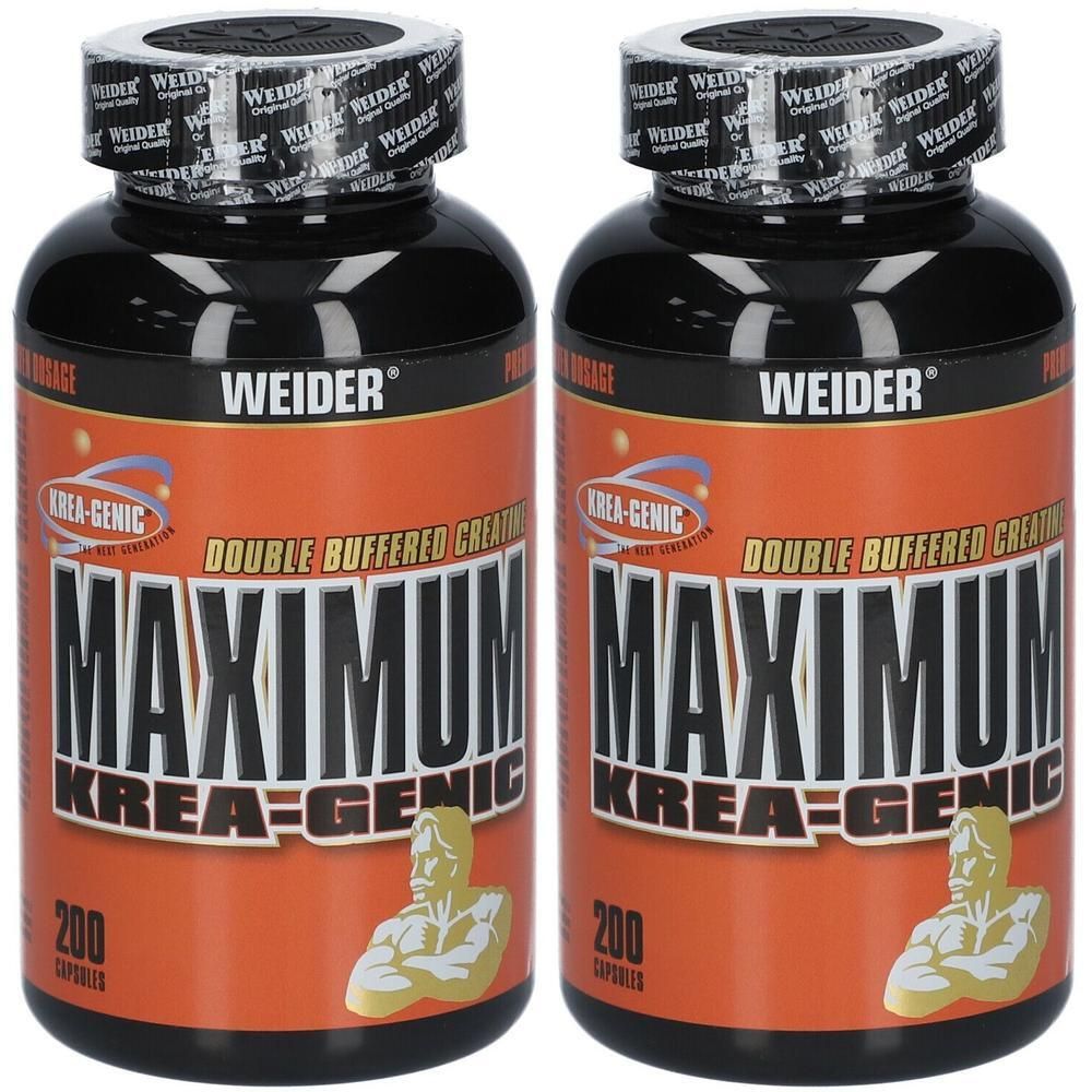 Weider Maximum Krea-Genic 2x 2x200 St Kapseln
