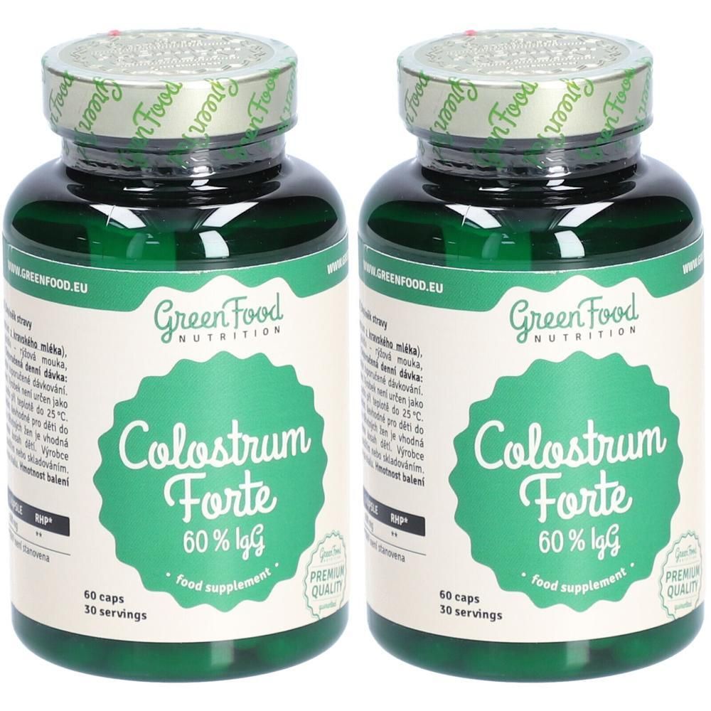 GFN Colostrum Forte 60% IgG 60cps NEW 2x 2x60 St Kapseln