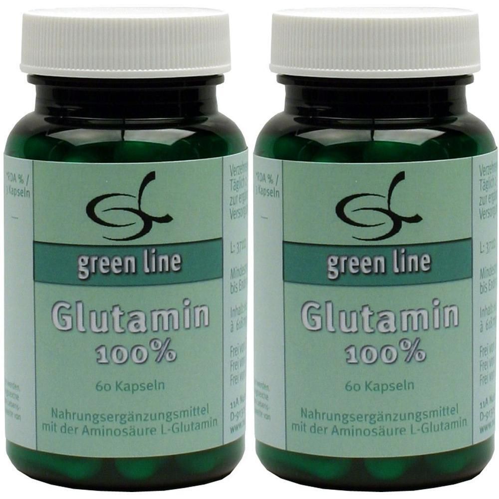 Glutamin 100% Kapseln 2x 2x60 St