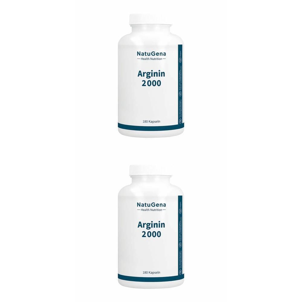 Arginin 2000 Kapseln 2x 2x180 St