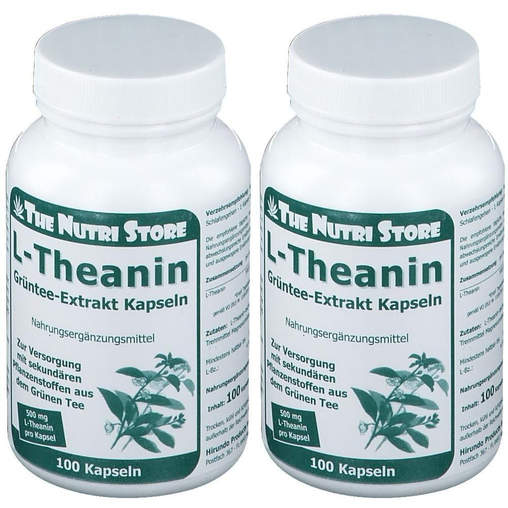 L-Theanin 500 mg Kapseln 2x 2x100 St