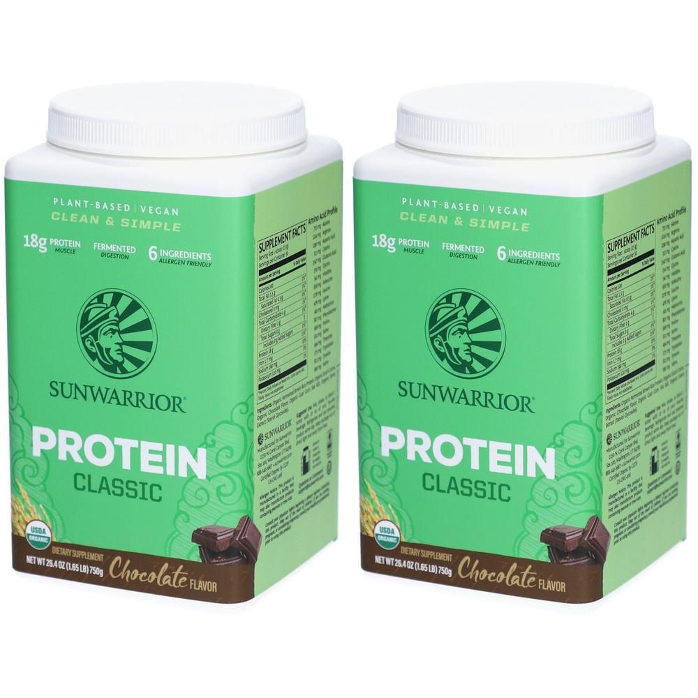 Classic Protein Chocolate 2x 2x750 g Pulver