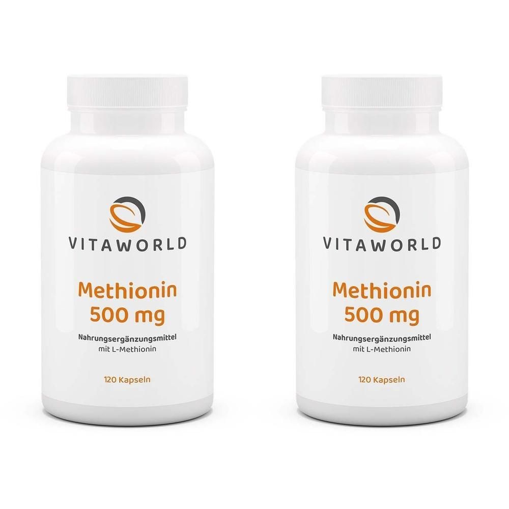 Methionin 500 mg Kapseln 2x 2x120 St