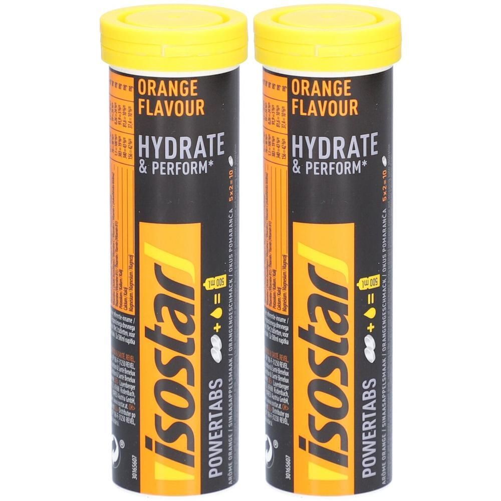 Isostar Powertabs Fast Hydration Orange Brausetab. 2x 2x120 g Brausetabletten