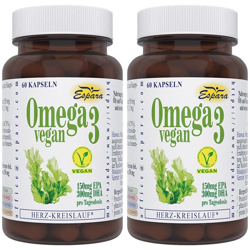 Omega-3 Vegan Kapseln 2x 2x60 St