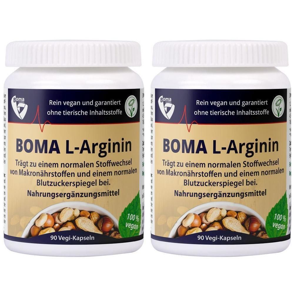 L-Arginin Kapseln 2x 2x90 St