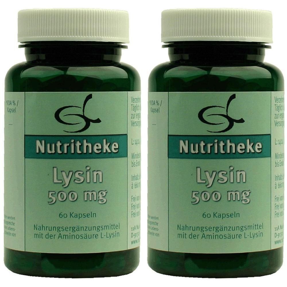 Lysin 500 mg Kapseln 2x 2x60 St