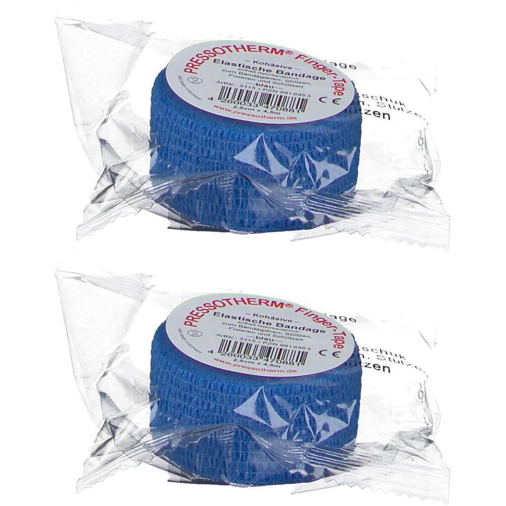 Pressotherm Finger-Tape blau 2x 2x1 St Verband