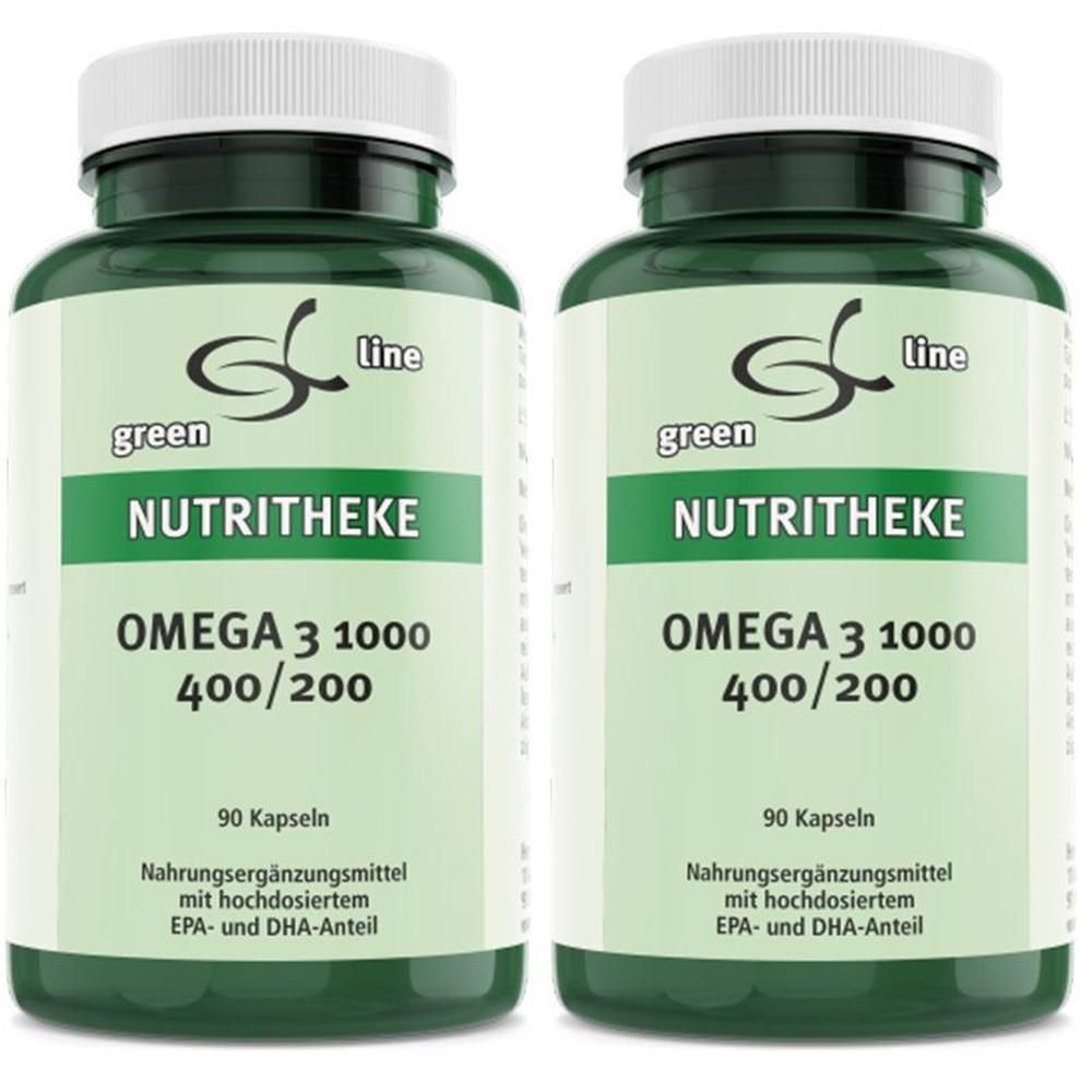 Omega-3 1000 400/200 Kapseln 2x 2x180 St