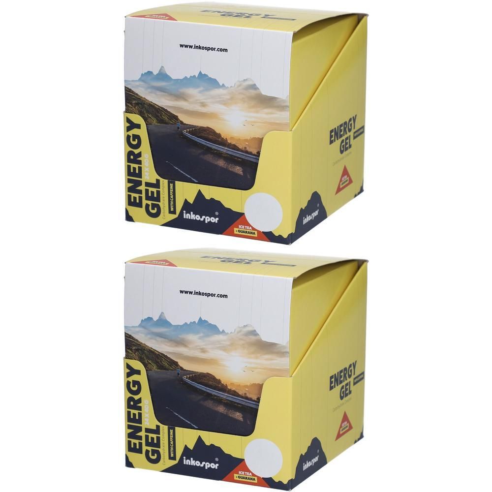 Energy GEL Icetea (mit Guarana) 2x 2x24x40 g