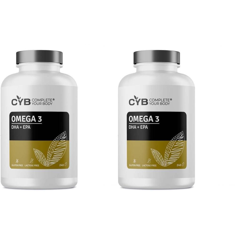 CYB Omega-3 240 mg Dha+360 EPA Kapseln 2x 2x240 St