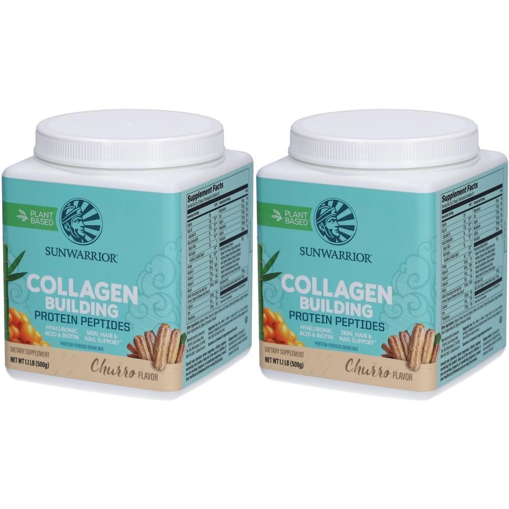 Collagen Building Protein Peptides Churro 2x 2x500 g Pulver