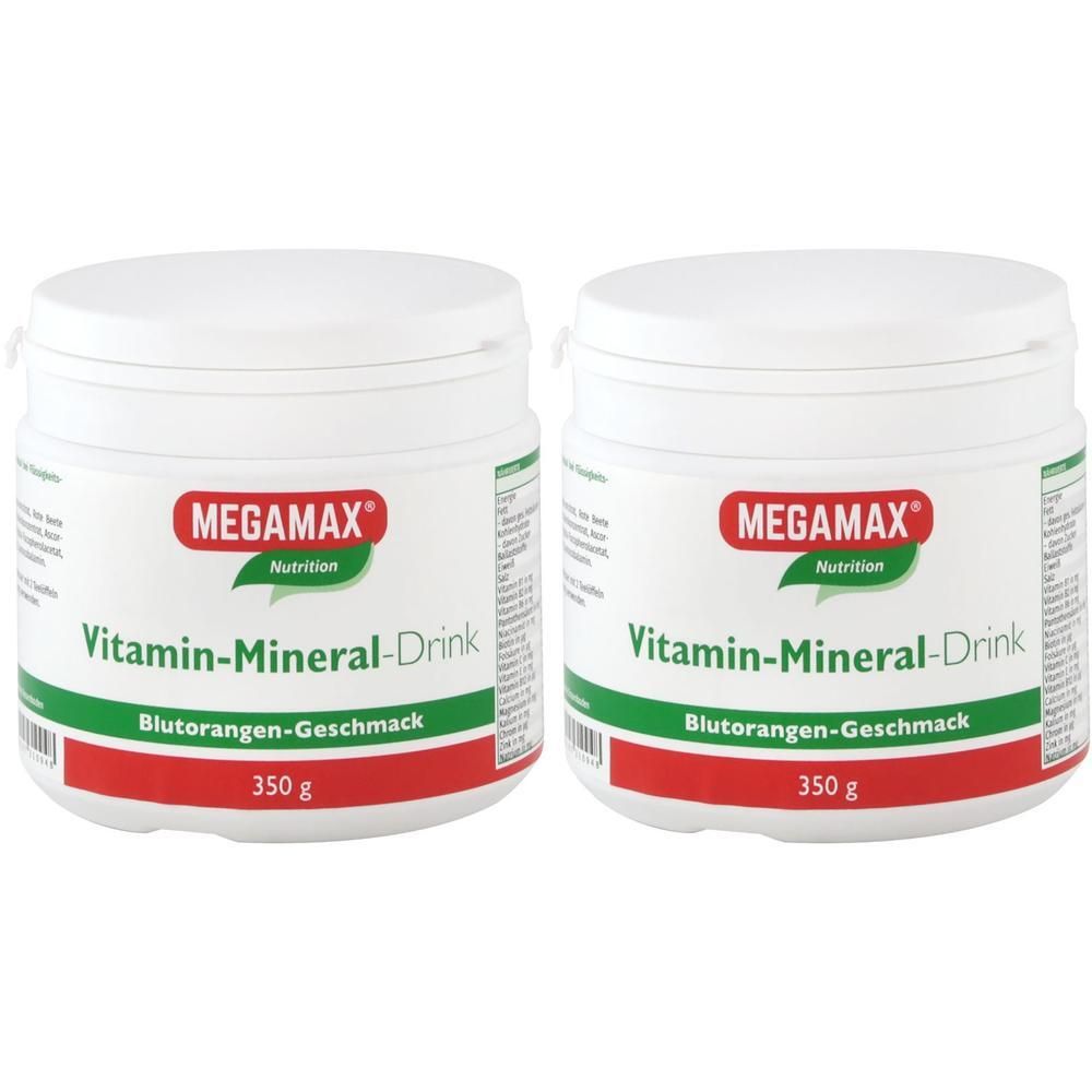 Megamax Vita Mineral Drink Orange Pulver 2x 2x350 g