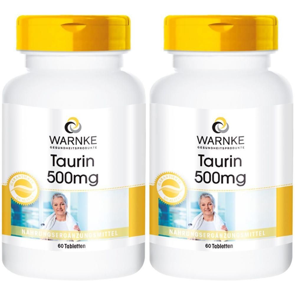 Taurin 500 mg Tabletten 2x 2x60 St