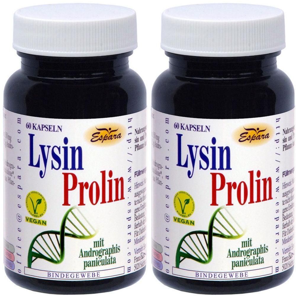 Lysin Prolin Kapseln 2x 2x60 St