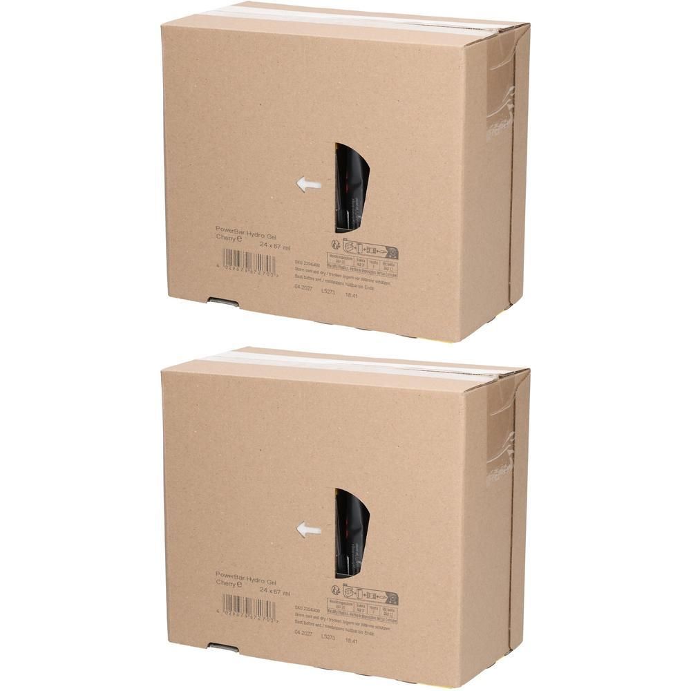 Powergel Hydro Cherry 2x 2x24x67 ml Gel zum Einnehmen