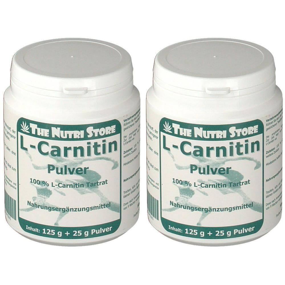 L-Carnitin 100% rein Pulver 2x 2x125 g