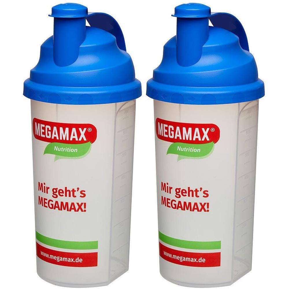 Megamax Mixbecher blau 2x 2x1 St