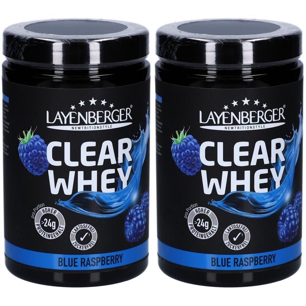 Clear Whey blaue Himbeere Pulver 2x 2x420 g
