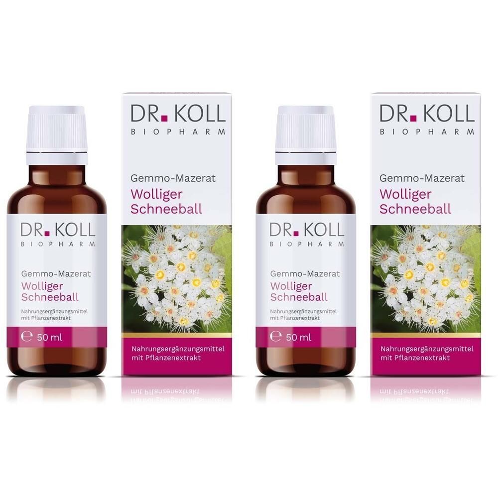Gemmo-Mazerat wolliger Schneeball Dr.Koll Vib.Tro. 2x 2x50 ml Tropfen