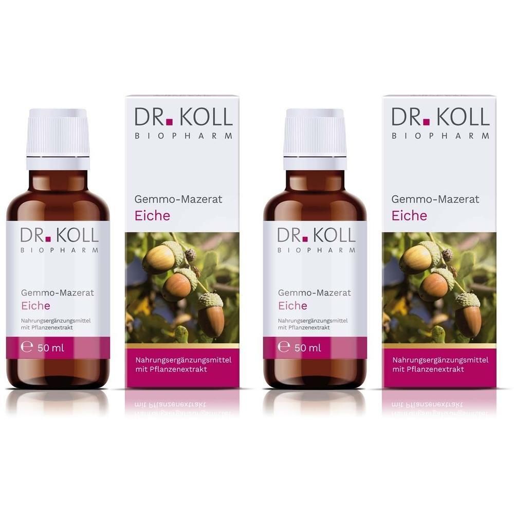 Gemmo-Mazerat Eiche Dr.Koll Quercus peduncul.Tro. 2x 2x50 ml Tropfen