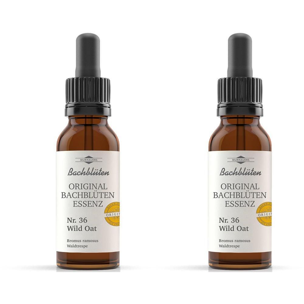 Bachblüten Murnauer Wild Oat Tropfen 2x 2x20 ml