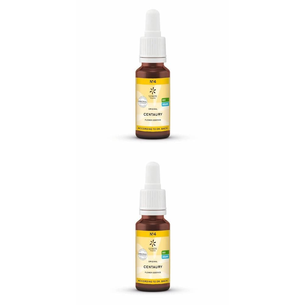 Bachblüten No.4 Centaury Bio 2x 2x20 ml Lösung