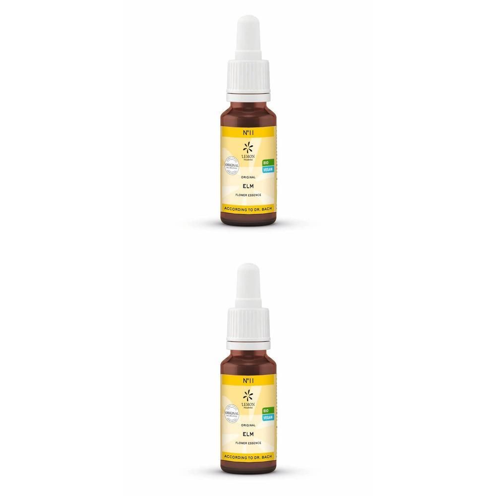 Bachblüten No.11 Elm Bio 2x 2x20 ml Lösung
