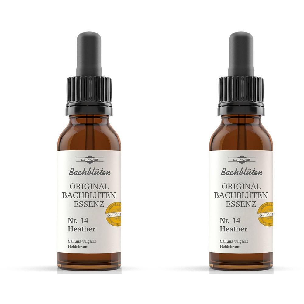 Bachblüten Murnauer Heather Tropfen 2x 2x20 ml