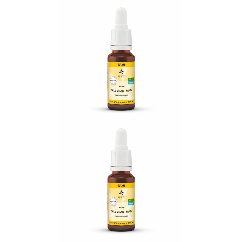 Bachblüten No.28 Scleranthus Bio 2x 2x20 ml
