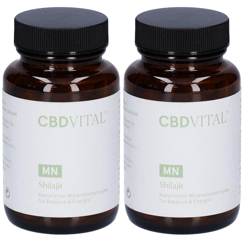 CBD Vital MN Shilajit Kapseln 2x 2x60 St