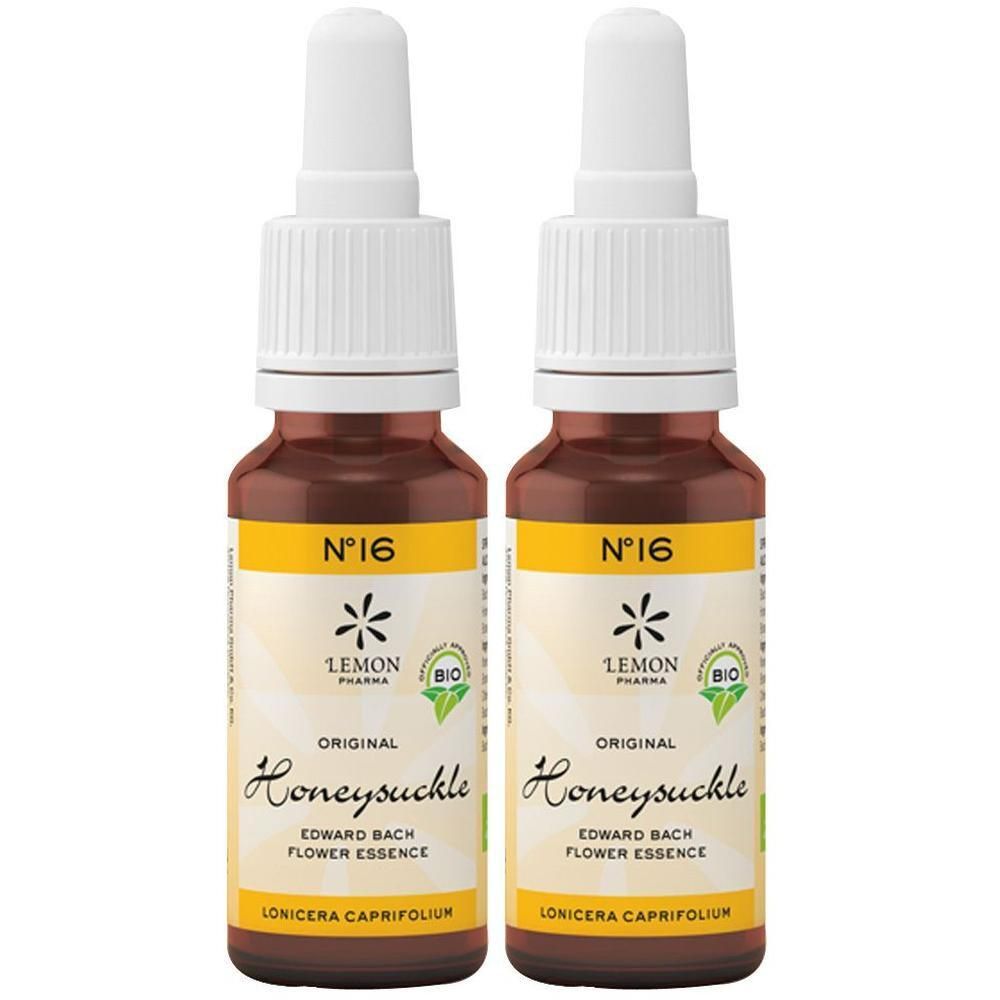 Bachblüten No.16 Honeysuckle Bio 2x 2x20 ml Tropfen