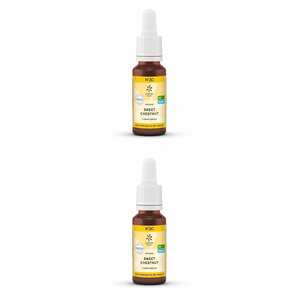 Bachblüten No.30 Sweet Chestnut Bio 2x 2x20 ml