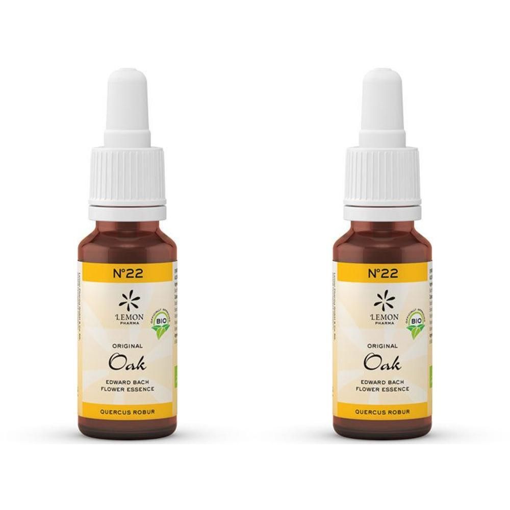 Bachblüten No.22 Oak Bio 2x 2x20 ml Lösung