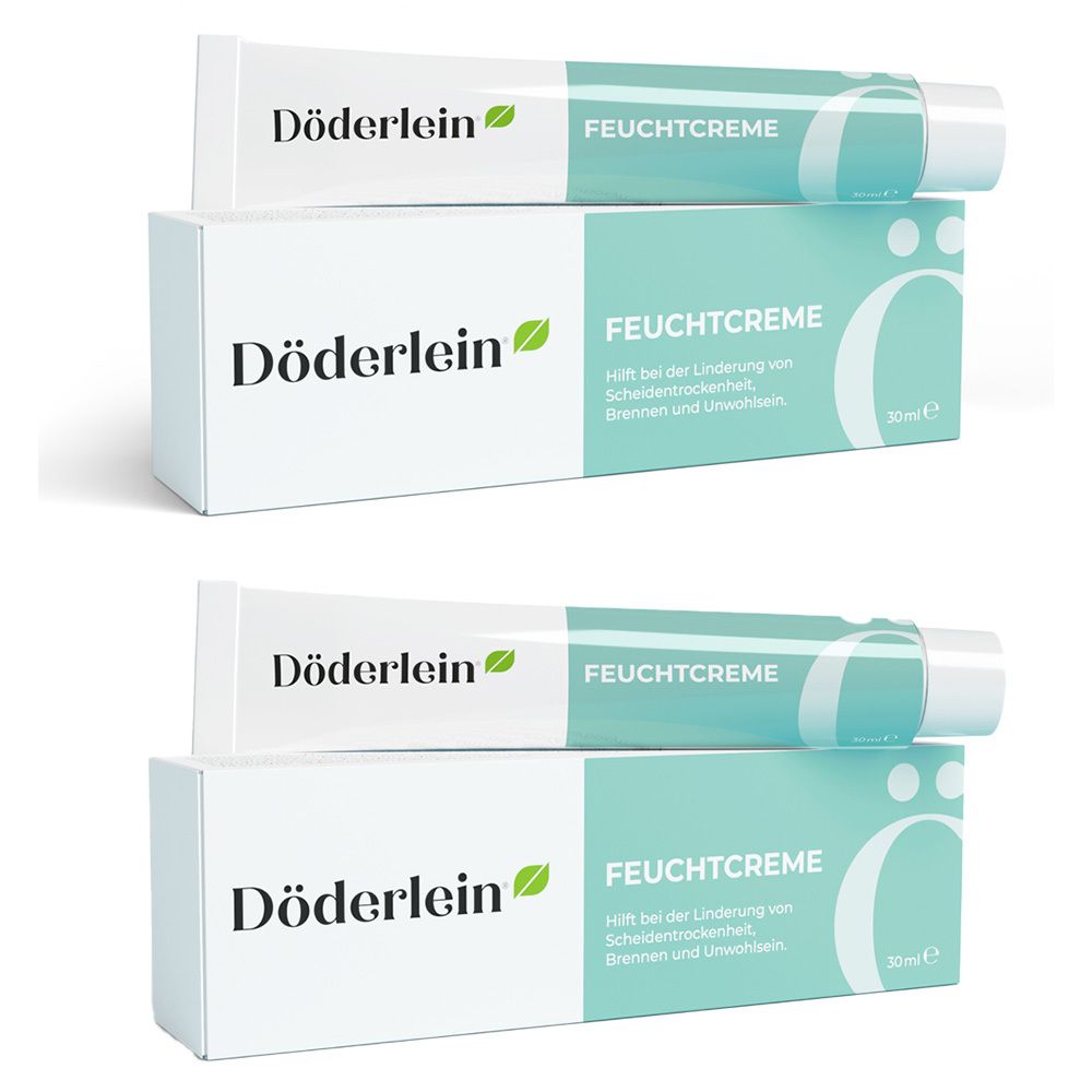 Döderlein Feuchtcreme bei Scheidentrockenheit 2x 2x30 ml Vaginalcreme