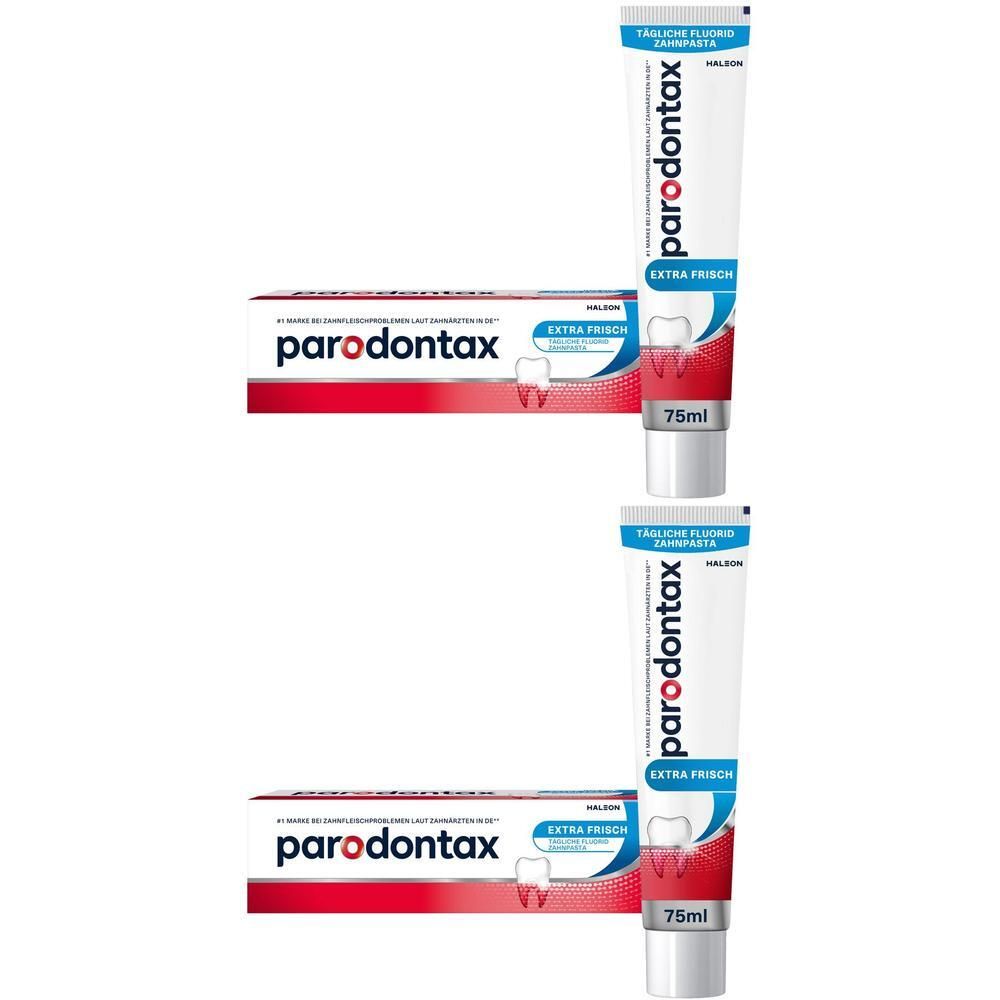 Parodontax extra frisch Zahnpasta 2x 2x75 ml