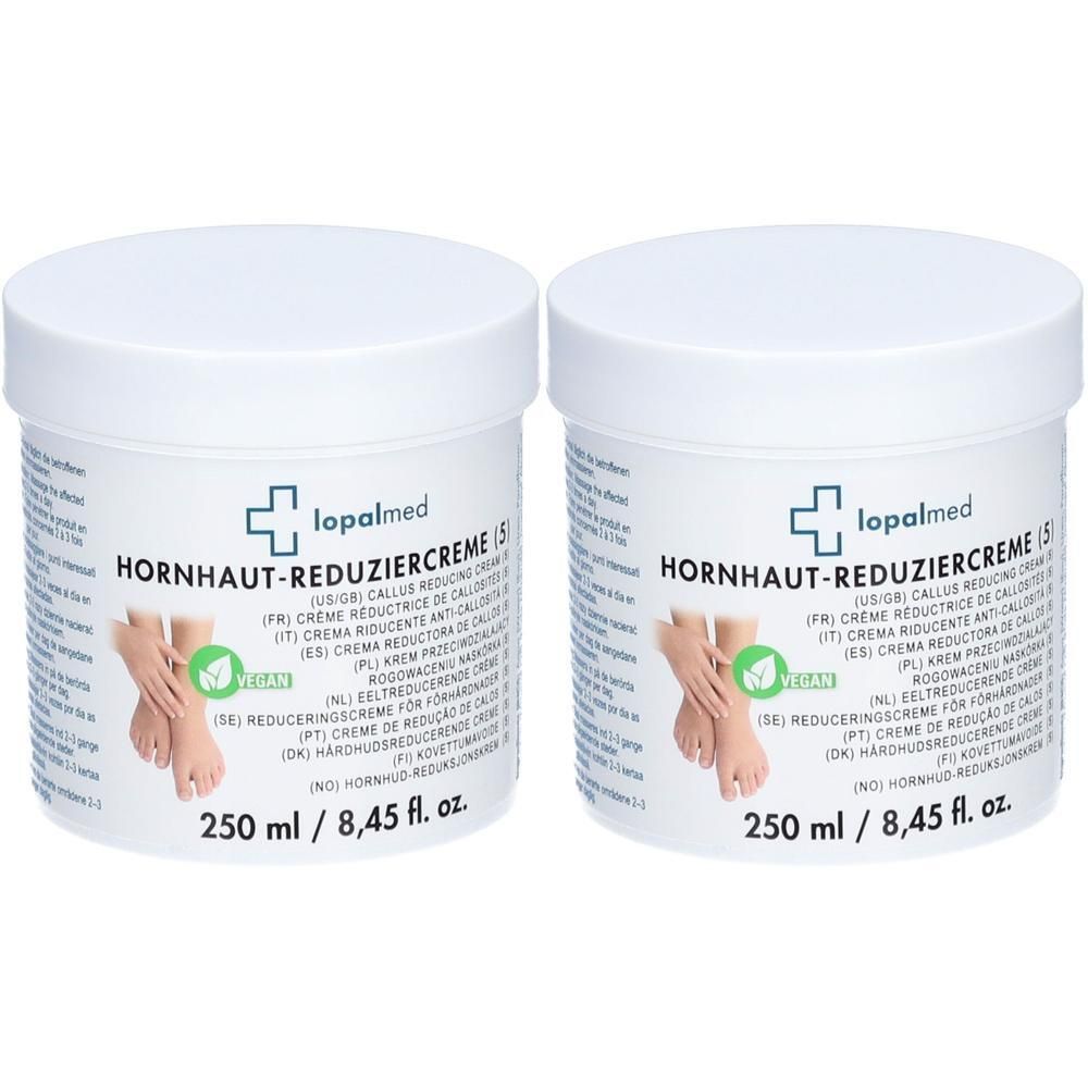 Lopalmed Hornhaut Reduziercreme m.Urea 2x 2x250 ml Creme