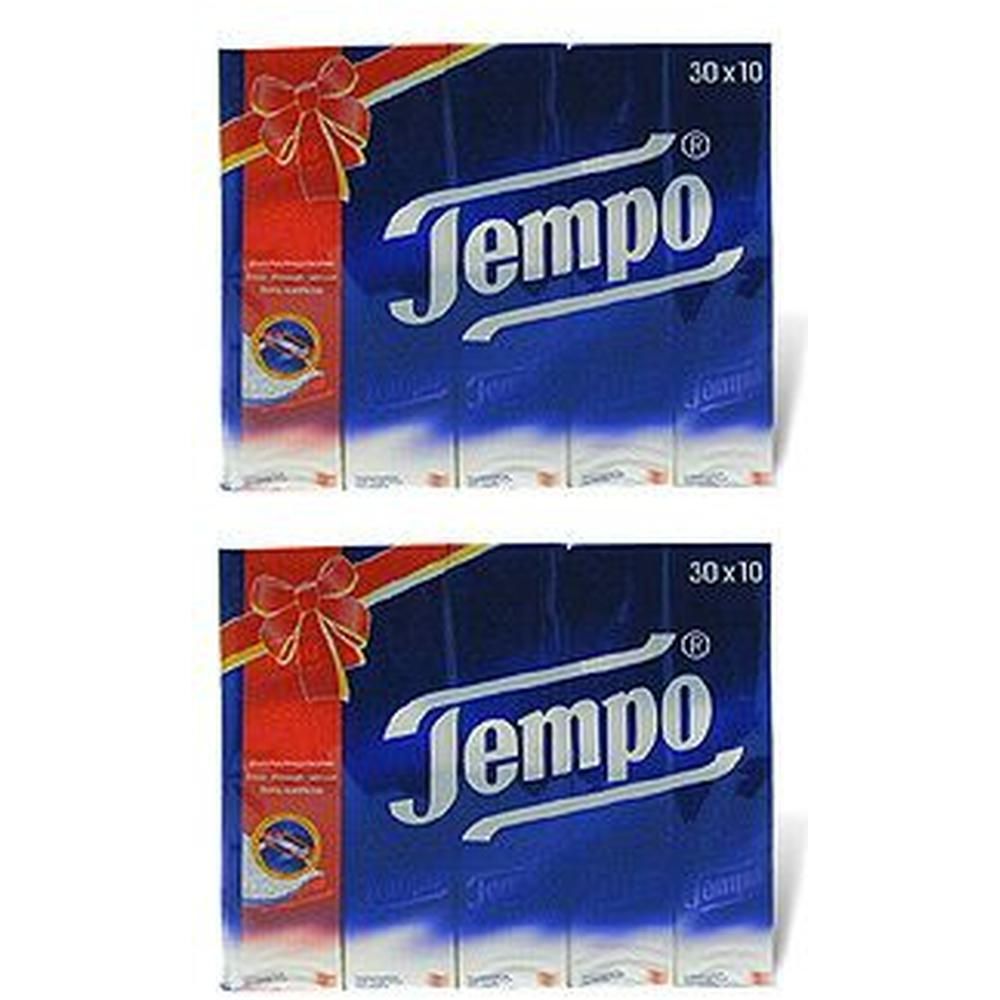 Tempo Taschentücher ohne Menthol 2x 2x30x10 St Tücher