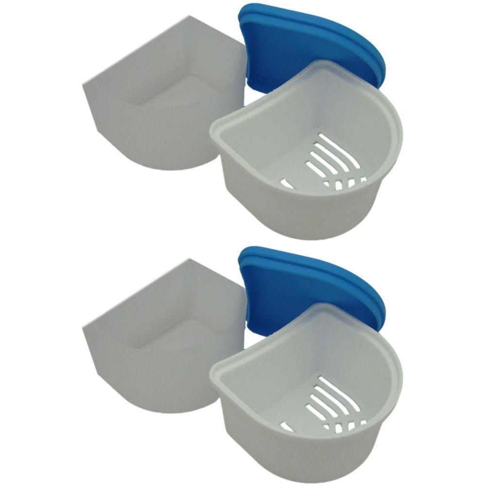Prothesenbox Hygiene m.Einsatzkorb 2x 2x1 St