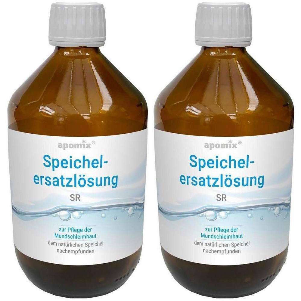 Apomix Speichelersatzlösung SR 2x 2x500 g Lösung
