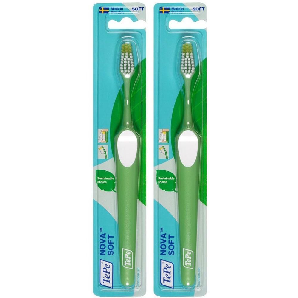 Tepe Zahnbürste Nova soft Blister 2x 2x1 St