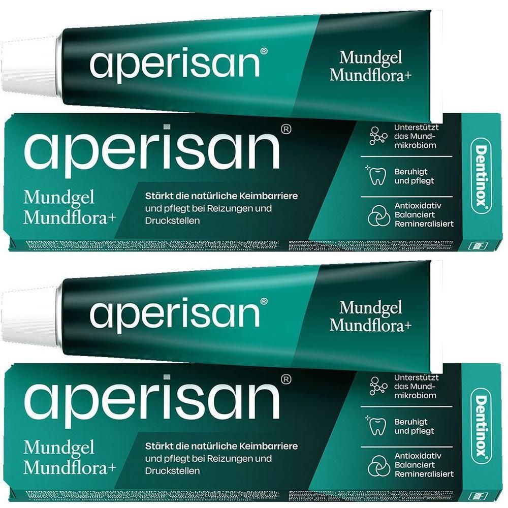 Aperisan Mundgel Mundflora+ 2x 2x10 g Gel
