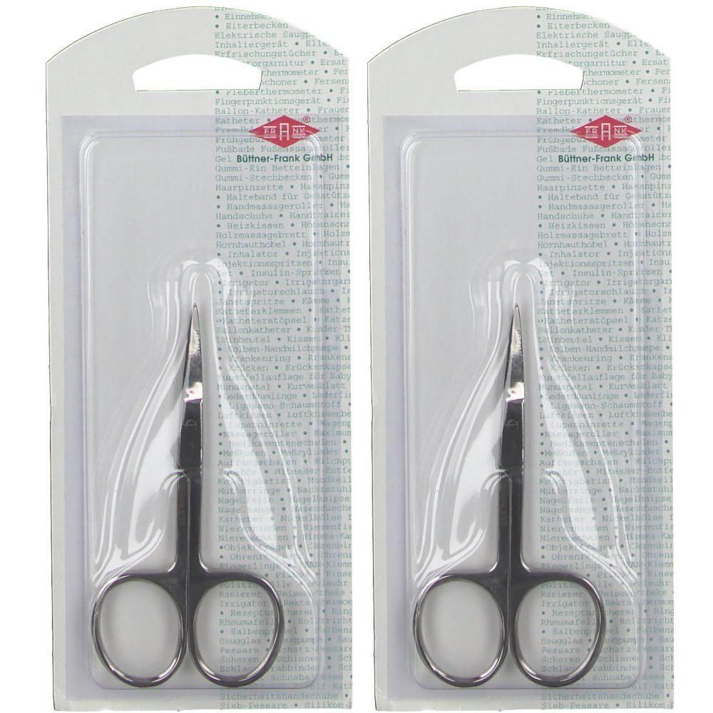 Hautschere 9 cm gebogen 2x 2x1 St